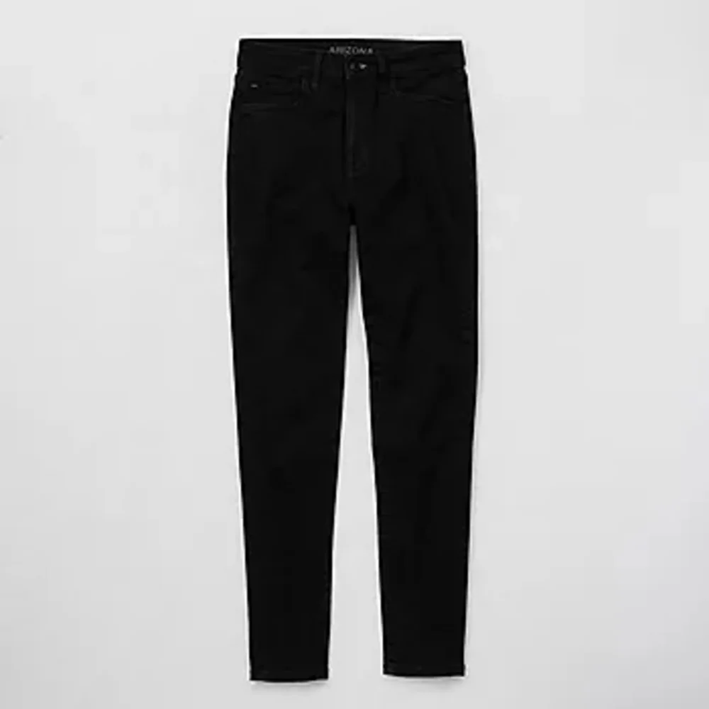 3 For $24 Arizona Jean Company Black Jeggings - Picture 2 of 8